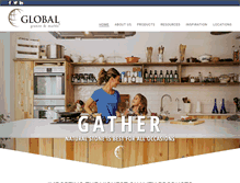 Tablet Screenshot of globalgranite.com
